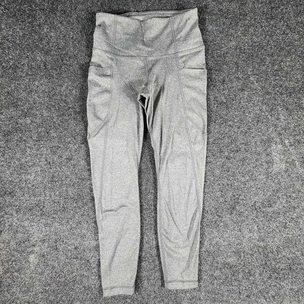 Member's Mark Ladies Everyday High Rise Ankle Legging Size Small Grey Athleisure